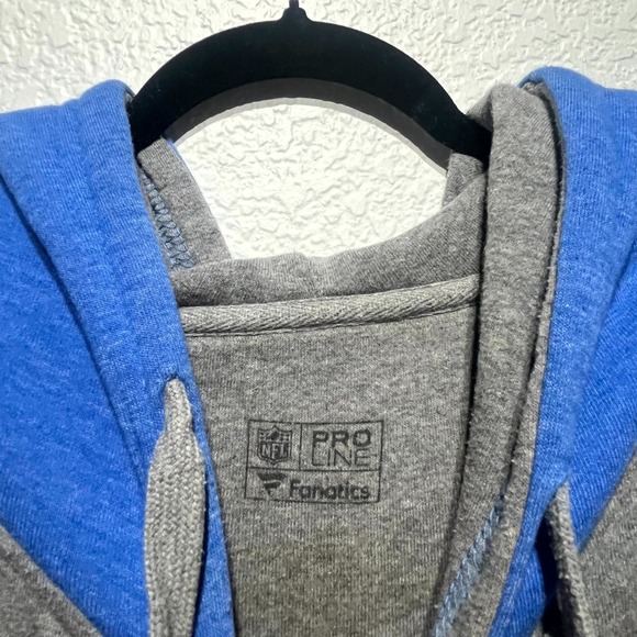 Fanatics Pro Line NFL New England Patriots Football Team Hoodie Mens Gray XL - Picture 7 of 10